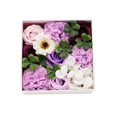 Pachnące mydlane kwiaty