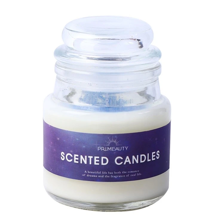 Personalized Scented Candles in Glass Jar